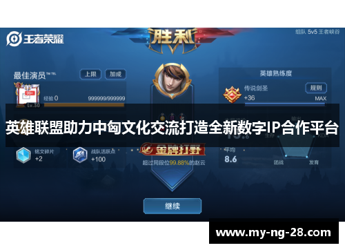 英雄联盟助力中匈文化交流打造全新数字IP合作平台