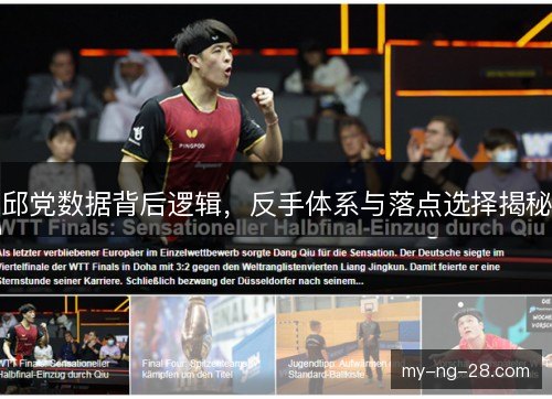 邱党数据背后逻辑，反手体系与落点选择揭秘
